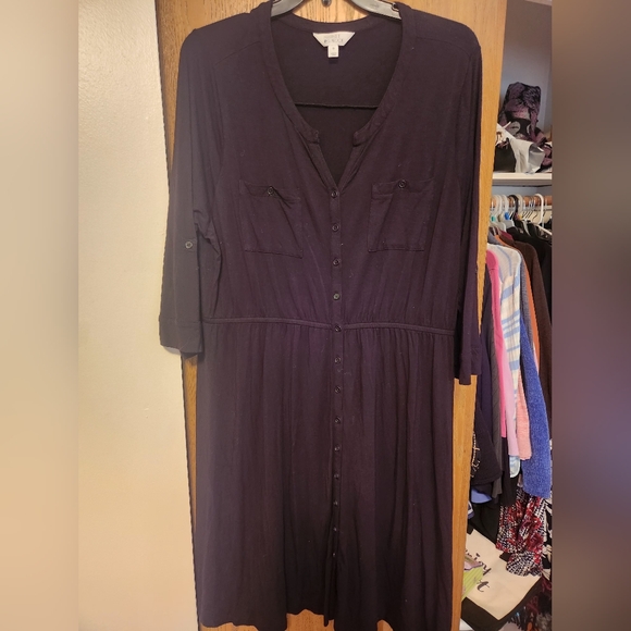 Market & Spruce Dresses & Skirts - Market & Spruce ☃️ Black Dress 3x